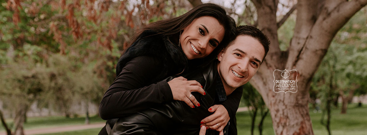 pedido de casamento em santiago, pedido de casamento no Chile, pedido de casamento no parque, parque araucano Santiago, wedding proposal Chile