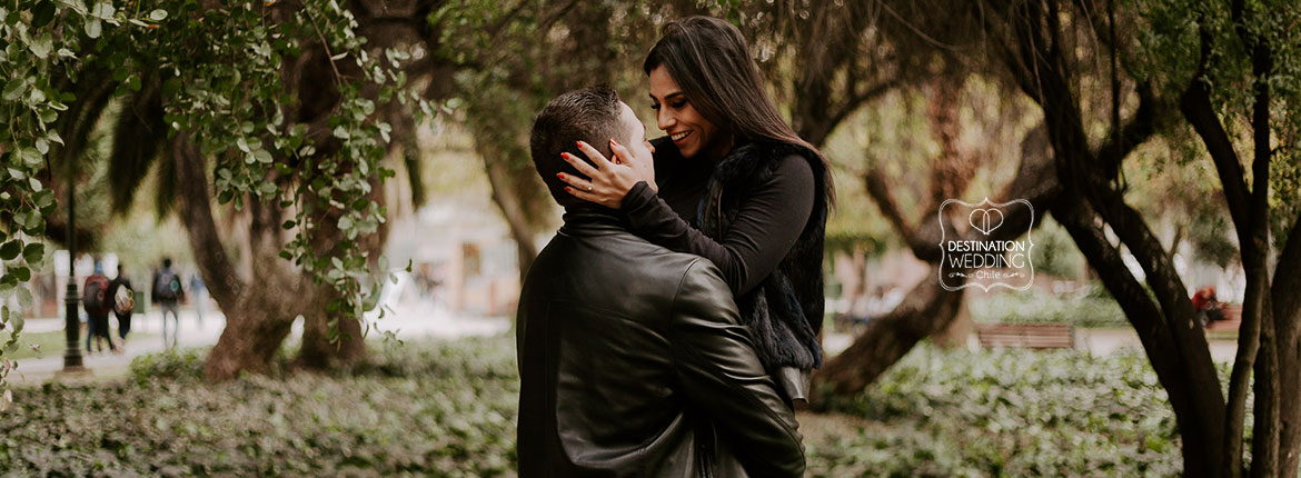 pedido de casamento em santiago, pedido de casamento no Chile, pedido de casamento no parque, parque araucano Santiago, wedding proposal Chile